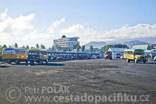 Samoa | Apia - autobusové nádraží